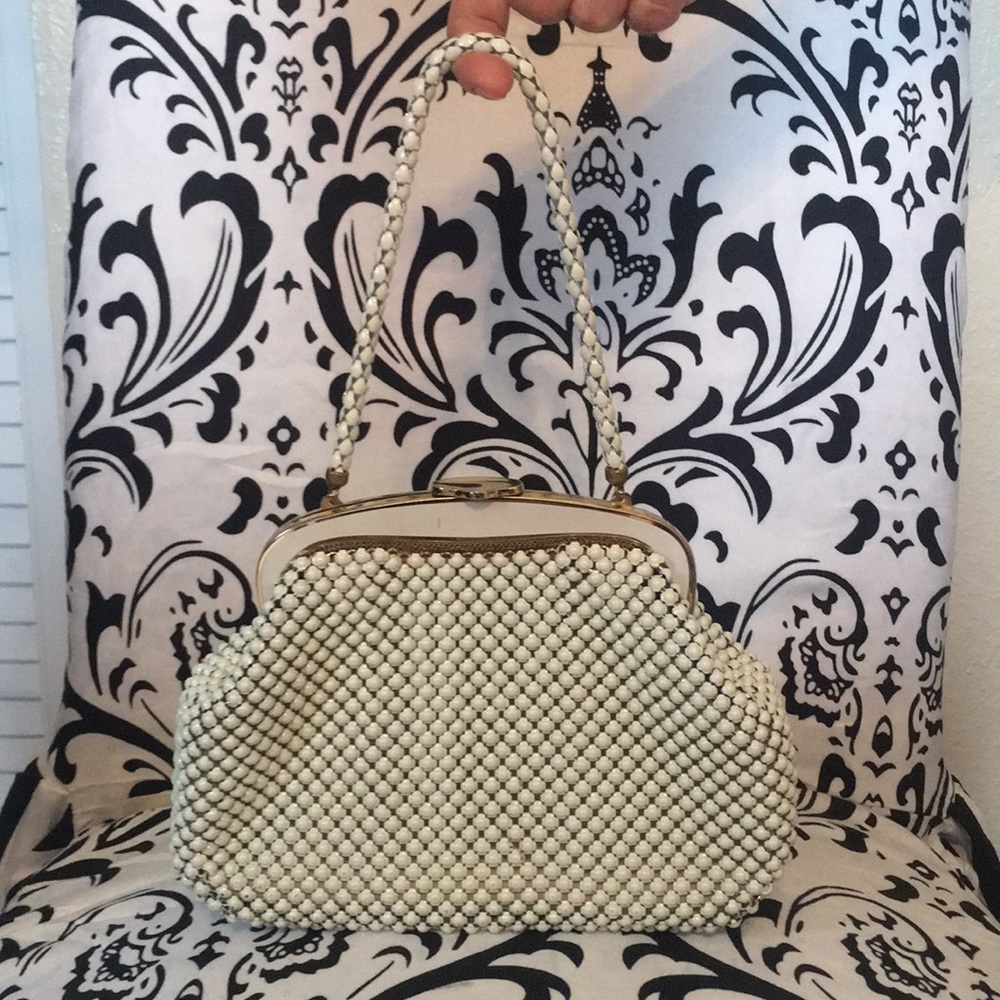 Vintage Whiting&Davis metal mesh purse like new!!